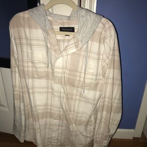 Pacsun flannel hoody
